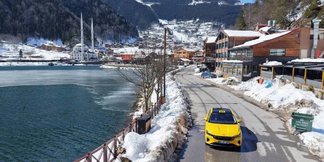 Karadeniz’de elektrikli taksi dönemi: Sarı Togg yolcu taşımacılığında 3